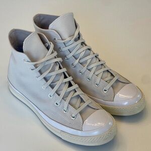 Converse Chuck 70 Hi Canvas Light Bone/Papyrus Men’s Size 10 / Women's 12